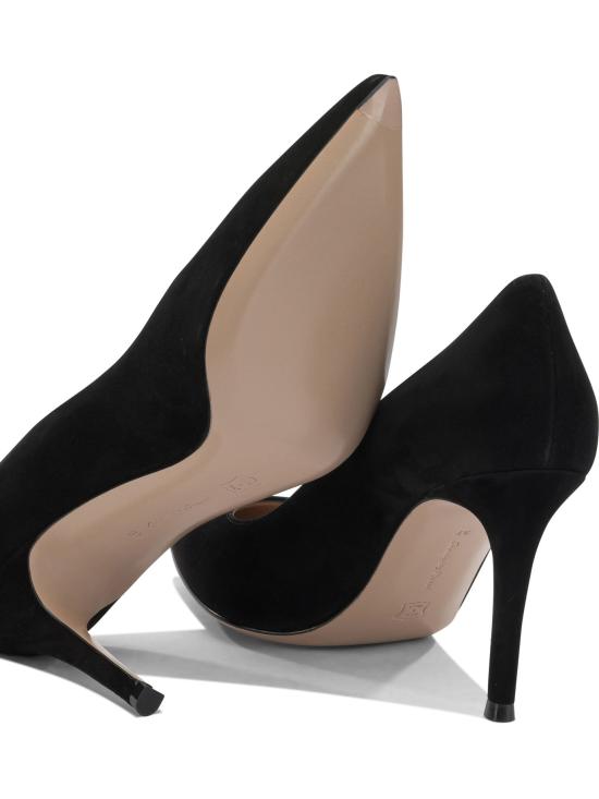 26SS 지안비토로시 힐/펌프스 지안비토 85mm 힐 슈즈 블랙 - GIANVITO ROSSI