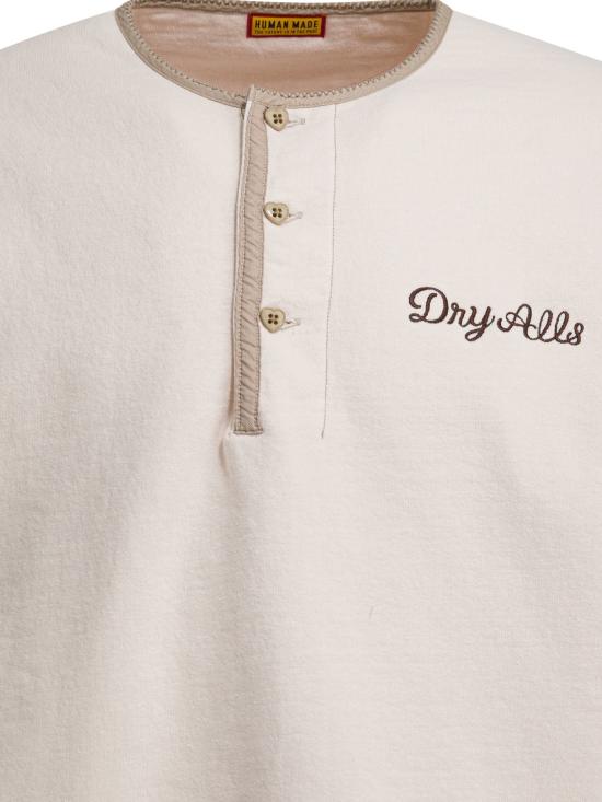 25FW 휴먼메이드 긴팔 티셔츠 HM30CS012WHITE - HUMANMADE