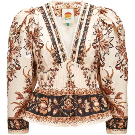  팜 리오 블라우스 매제스틱 가든 샌드