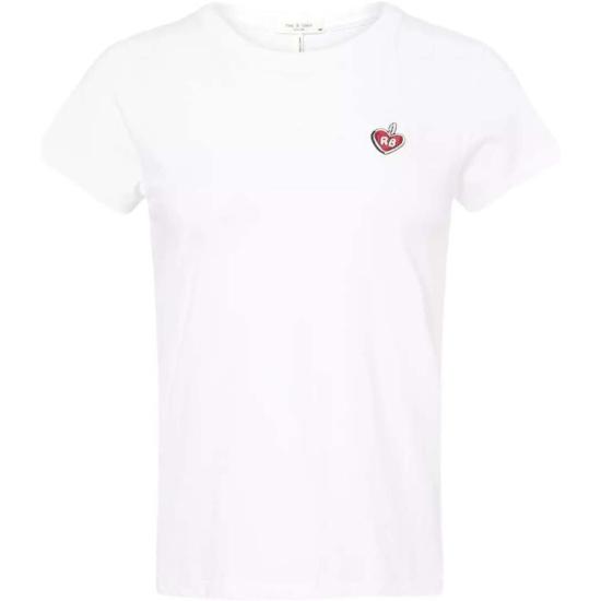  랙앤본 반팔 티셔츠 Rag & Bone Rb Lucky Charm  화이트