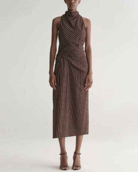  에이엘씨 블라우스 A.L.C. 릴리안 탑 가나슈 스트라이프 - A.L.C.