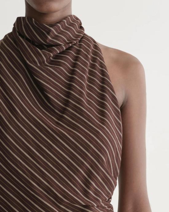  에이엘씨 블라우스 A.L.C. 릴리안 탑 가나슈 스트라이프 - A.L.C.