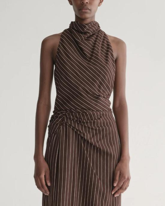  에이엘씨 블라우스 A.L.C. 릴리안 탑 가나슈 스트라이프 - A.L.C.