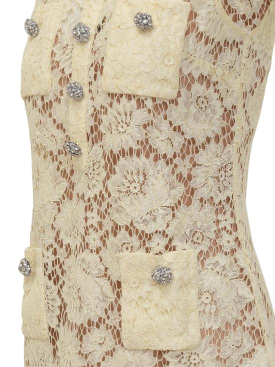 26SS 셀프 포트레이트 숏 원피스 RS26217SY YELLOW - SELF PORTRAIT