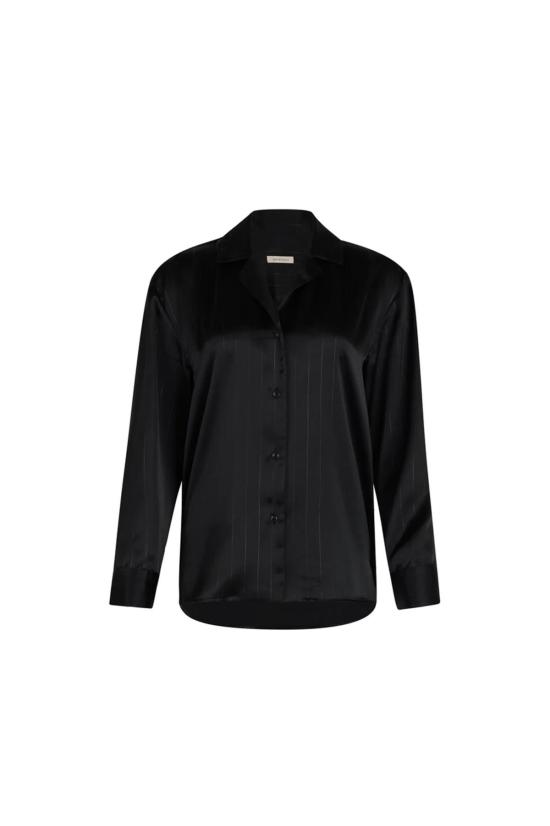  파렌테지 셔츠 카이아 탑 블랙 - PARENTEZI