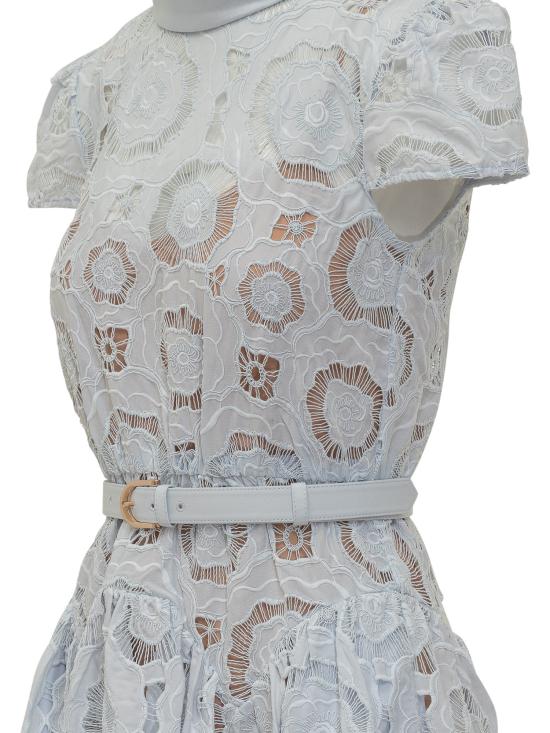 26SS 셀프 포트레이트 미디 원피스 RS26167MBBL BLUE - SELF PORTRAIT