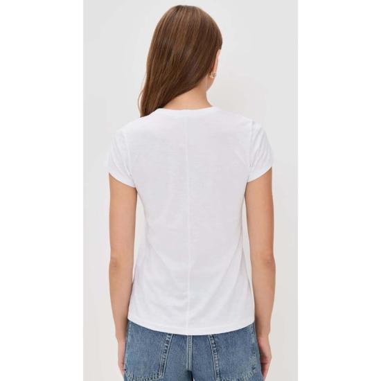  랙앤본 반팔 티셔츠 Rag & Bone We Heart NYC 티셔츠 화이트 - RAG & BONE