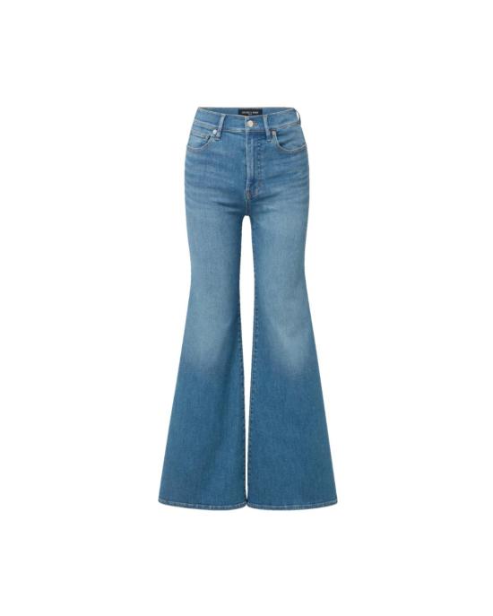  베로니카비어드 데님 팬츠 베로니카 비어드 조플린 하이라이즈 와이드 플레어 진 풀 파티