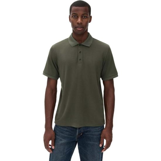  랙앤본 폴로 티셔츠 래그앤본 테크 피케 반팔 폴로 다크 섀도우