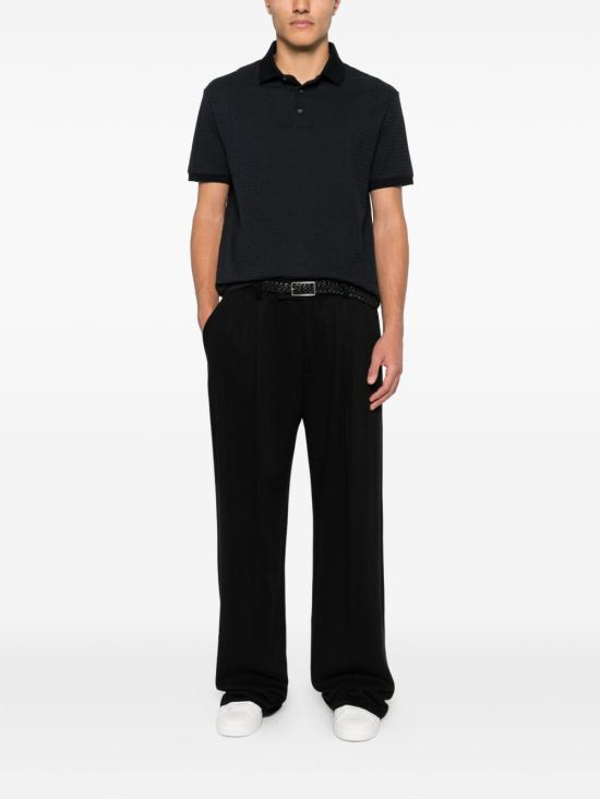 26SS 엠포리오 아르마니 폴로 티셔츠 EM004595 AF10762FB413 Blue - EMPORIO ARMANI