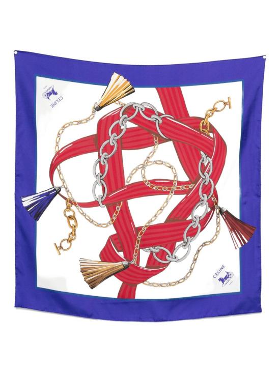 26SS 셀린느 머플러/스카프 2AW90 2R51GGT4 Blue