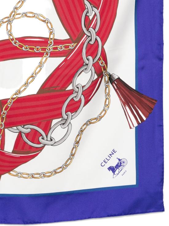 26SS 셀린느 머플러/스카프 2AW90 2R51GGT4 Blue - CELINE