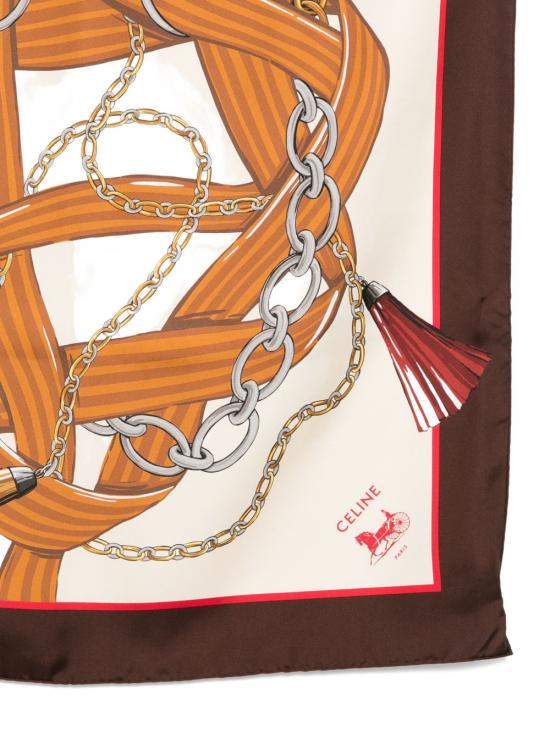 26SS 셀린느 머플러/스카프 2AW90 2R51GGT7 Brown - CELINE