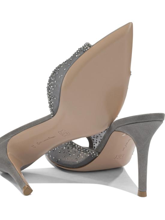 26SS 지안비토로시 샌들 G1504085RICBORACCA Grey - GIANVITO ROSSI