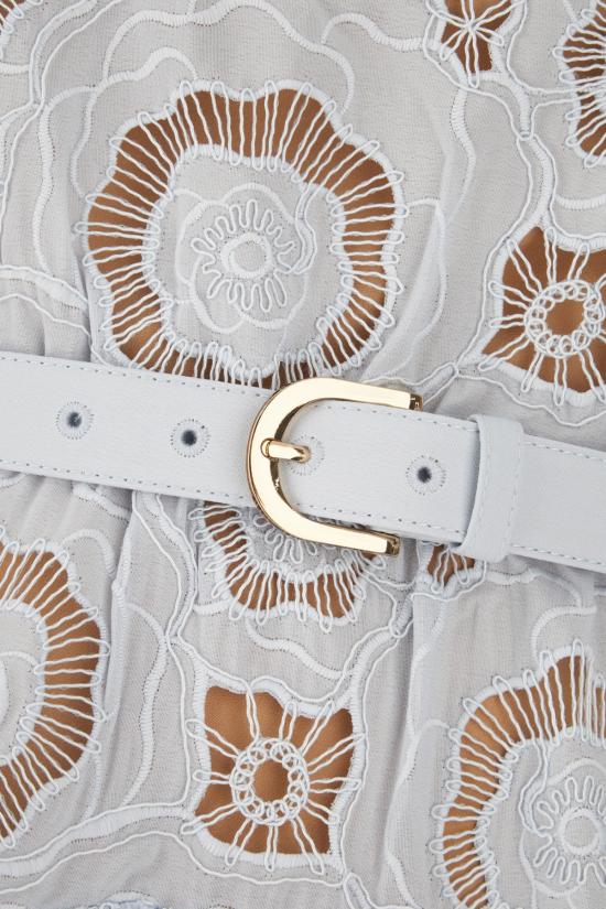 26SS 셀프 포트레이트 미디 원피스 RS26167MBBL BLUE - SELF PORTRAIT