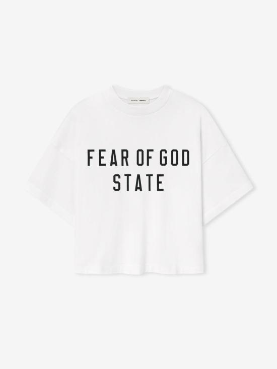 25FW 피어오브갓 반팔 티셔츠 125SP257164FWCLOUDWHITE CLOUD WHITE DOM