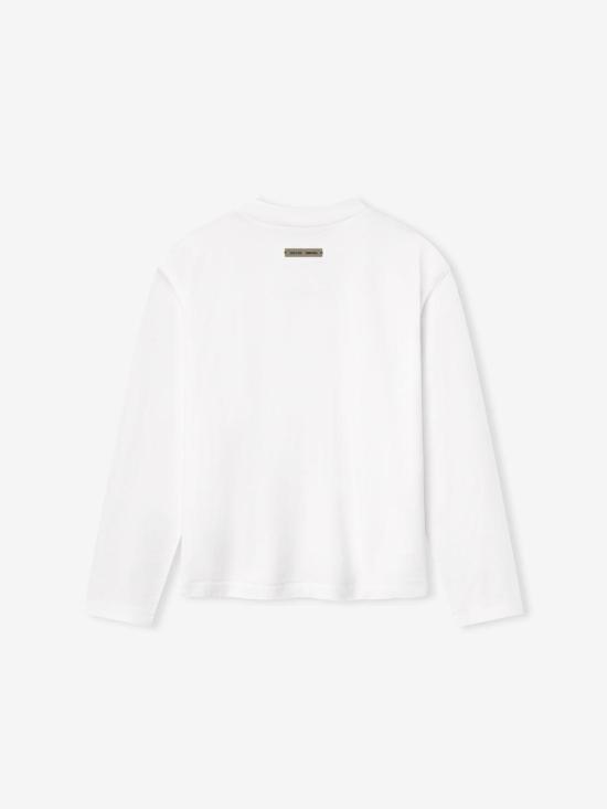  피어오브갓 긴팔 티셔츠 125SP255884FW CLOUD WHITE DOM - FEAR OF GOD