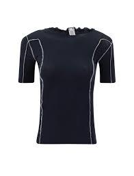  베이스레인지 반팔 티셔츠 TTOM3 CR AU25 MURANO NAVY UNDYED DOM