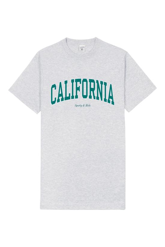 25SS 스포티앤리치 반팔 티셔츠 TO043622501GY03 19 HEATHER GRAY DOM