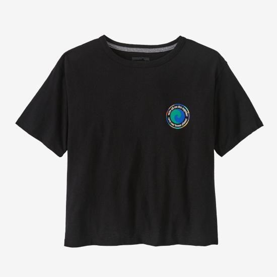  파타고니아 반팔 티셔츠 37769INBK INK BLACK DOM