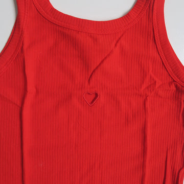  베이스레인지 민소매 티셔츠 TOHTRBSU25 MY RED DOM