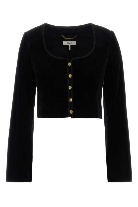 26SS 끌로에 수트 자켓 CH25WVE34091 001 Black