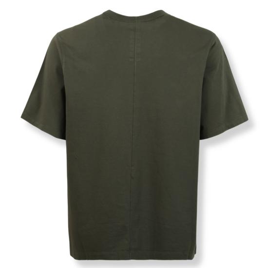 25FW 릭 오웬스 반팔 티셔츠 RU02E1232 Green - RICK OWENS