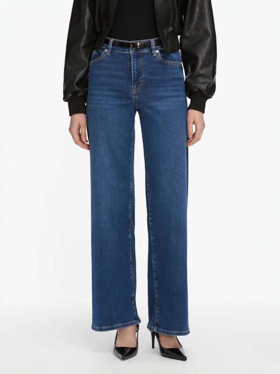  프레임 스트레이트 팬츠 르 슬림 팔라초 진 펨마