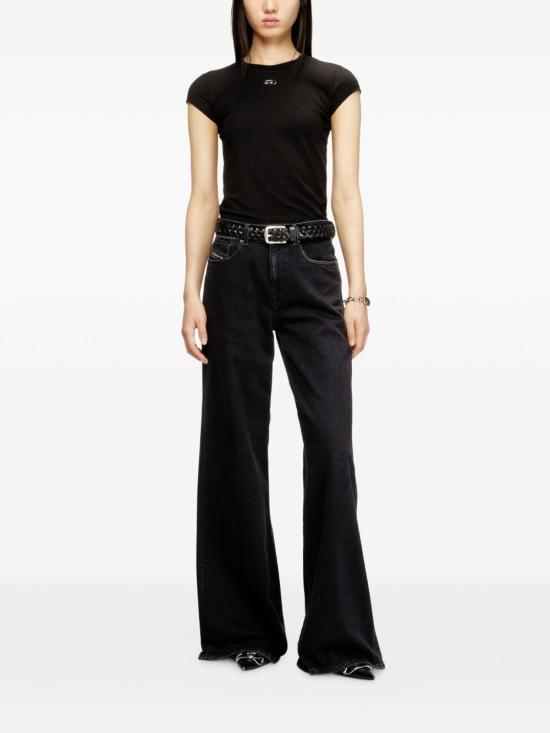 26SS 디젤 반팔 티셔츠 A19912 0AFAA9XX Black - DIESEL