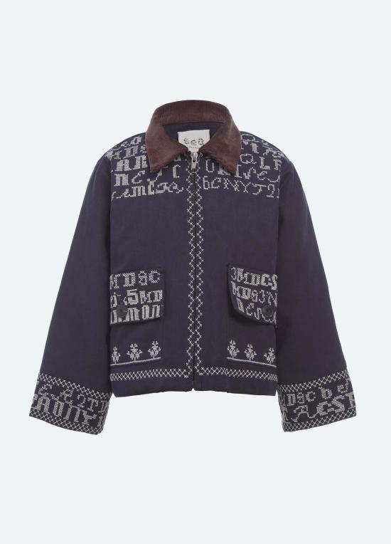  [키즈] 씨뉴욕 자켓 키즈 씨 니 키트 재킷 네이비