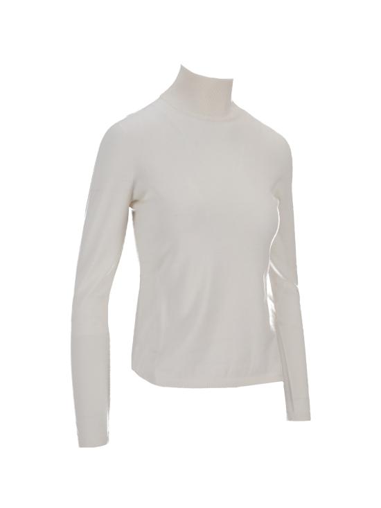 25FW 막스마라 터틀넥 2521366072600MEANA 001 BIANCO - MAX MARA