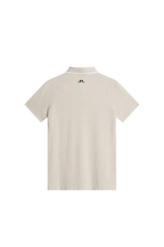  제이린드버그 폴로 티셔츠 GWJT12496U249 TOUR GEO JACQUARD MOONBEAM M DOM - J LINDEBERG