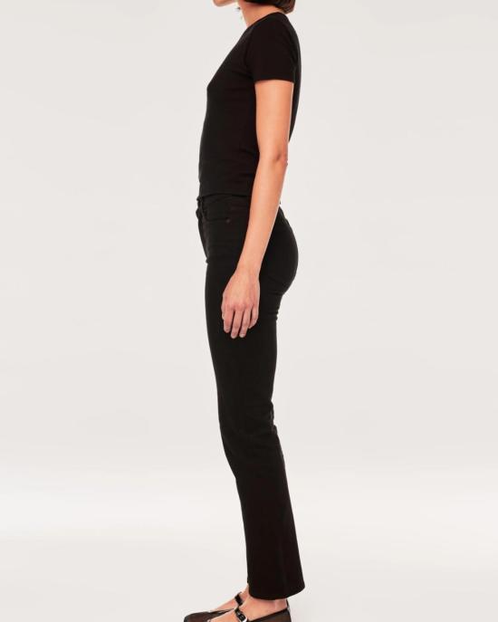  DL 1961 데님 팬츠 Dl 1961 할레 인스타스컬프트 스트레이트 진 블랙 피치 - DL 1961