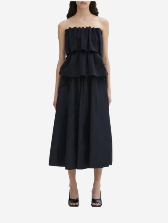  하우스 오브 다그마르 민소매 티셔츠 하우스 오브 다그마 조각 튜브 탑 - HOUSE OF DAGMAR