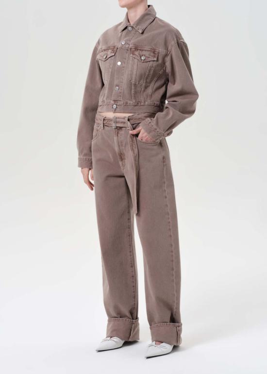  에이골디 데님 자켓 아골드 래들리 재킷 세라믹 - AGOLDE