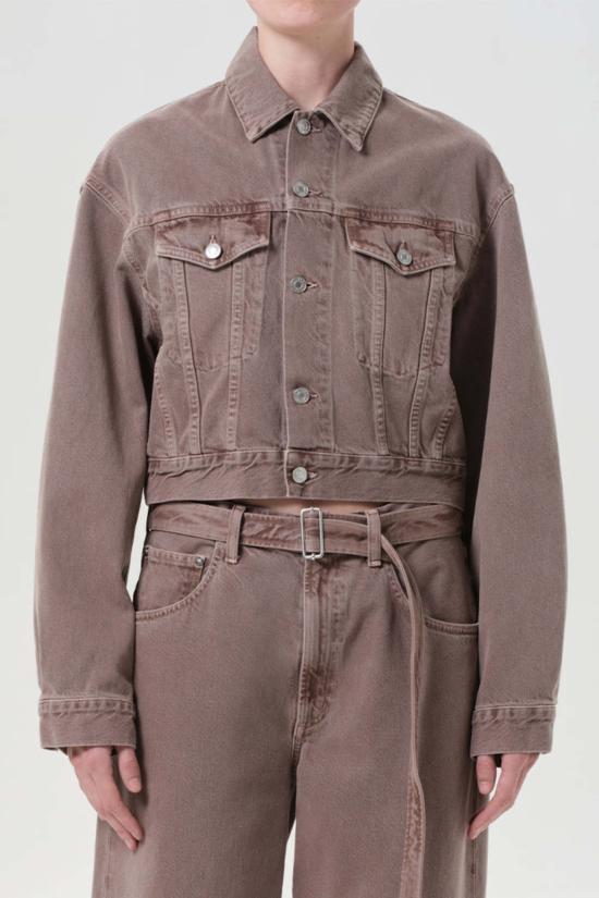  에이골디 데님 자켓 아골드 래들리 재킷 세라믹