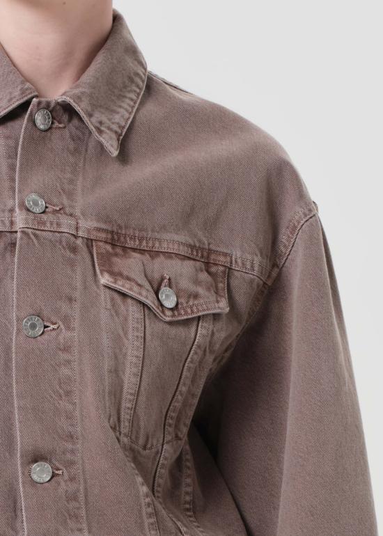  에이골디 데님 자켓 아골드 래들리 재킷 세라믹 - AGOLDE