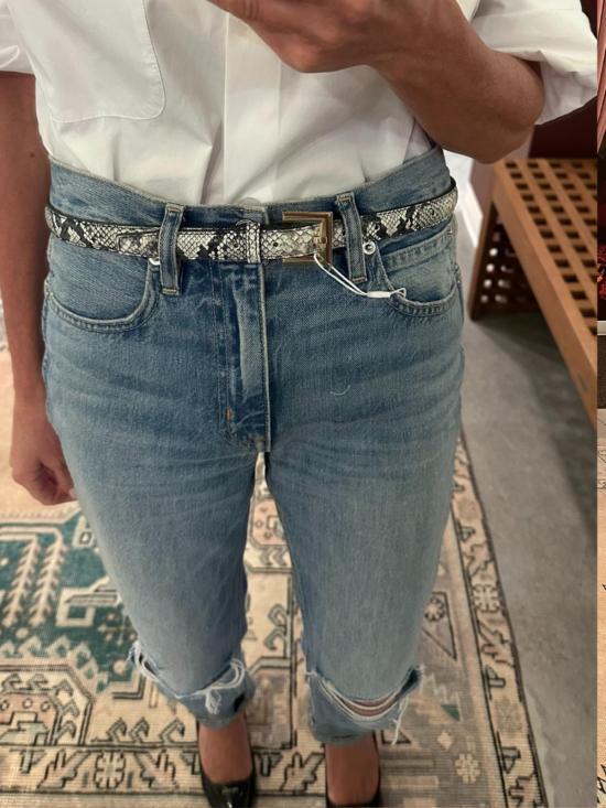  애니빙 슬림 벨트 아니네 빙 니콜라 - ANINE BING