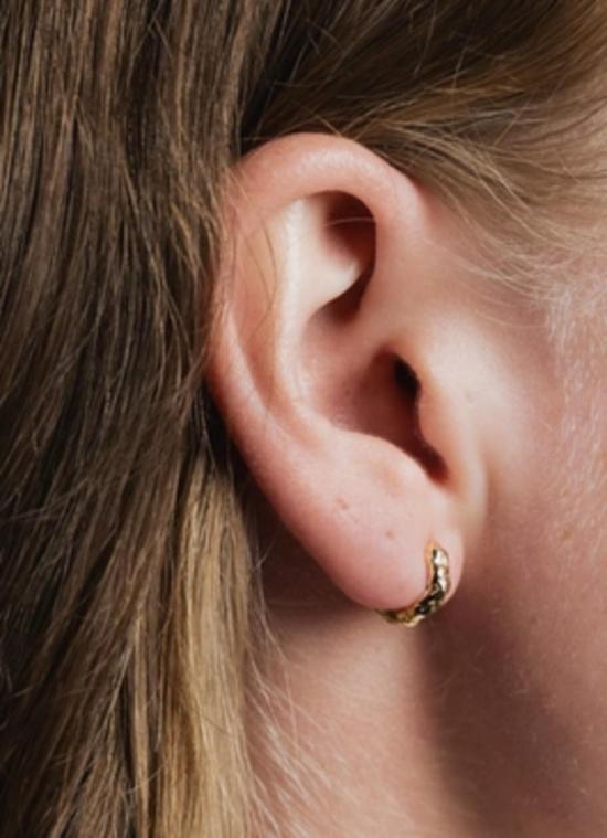  울프 시러스 이어링 울프 서커스 오가닉 허기 후프 귀걸이 골드 - WOLF CIRUS