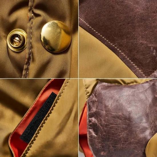  웨어하우스 패딩 앤코(Warehouse & Co.)와 록키 마운틴 페더베드(Rocky Mountain Featherbed Co.)의 협업으로 탄생한 웨스트포인트 나일론 다운 베스트 - WAREHOUSE