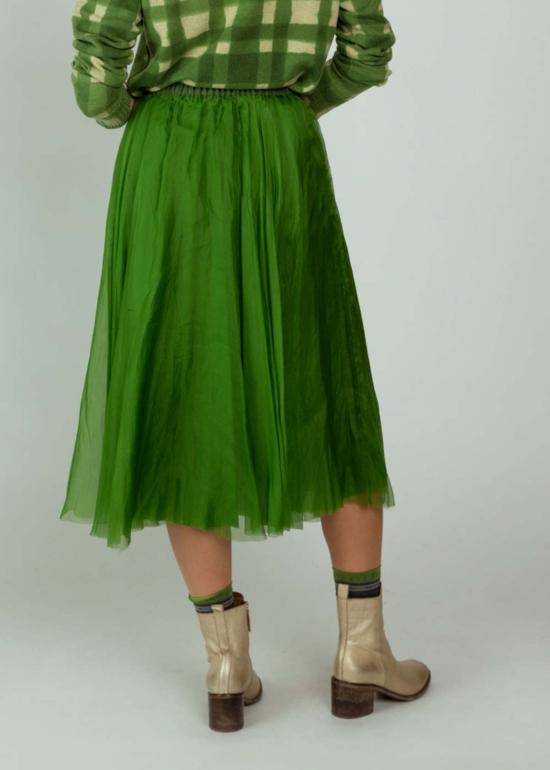  Louiza Babouryan 롱 스커트 루이자 바부리안 오르간자  모스 - OTHER BRANDS