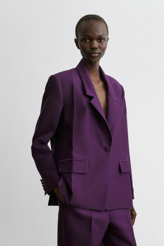  레이첼 코미 수트 자켓 모스카토 블레이저 플럼 - RACHEL COMEY