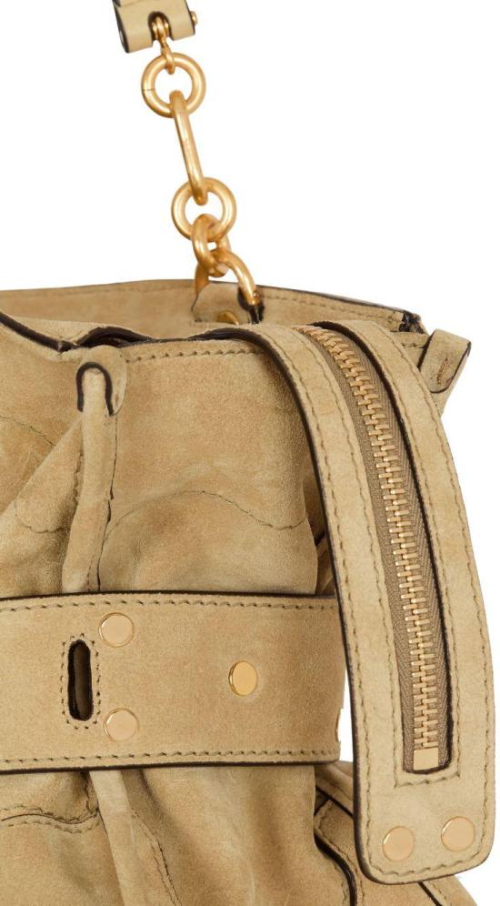 26SS 발망 숄더백 GN1DB035LCAO8BW BEIGE - BALMAIN