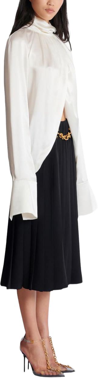 26SS 발망 블라우스 GF1IL150SE950FA WHITE - BALMAIN
