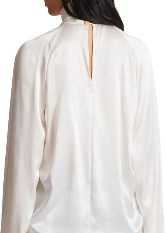 26SS 발망 블라우스 GF1IL150SE950FA WHITE - BALMAIN
