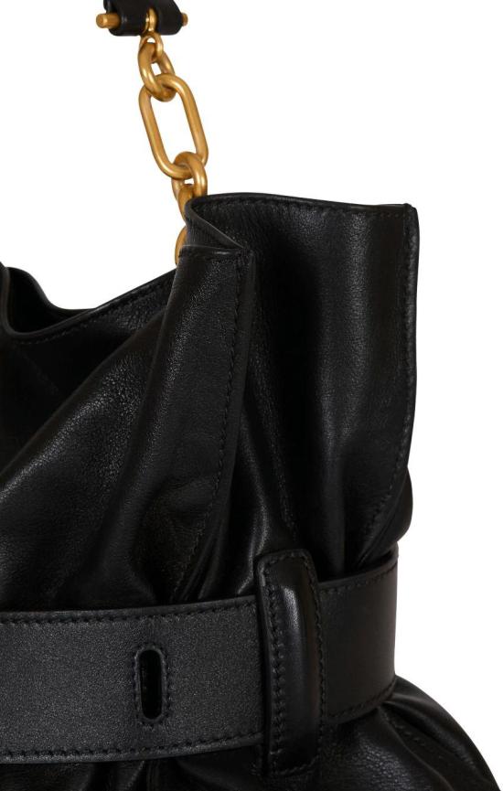 26SS 발망 숄더백 GN1KK990LSAX0PA BLACK - BALMAIN
