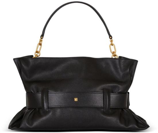 26SS 발망 숄더백 GN1KK990LSAX0PA BLACK - BALMAIN