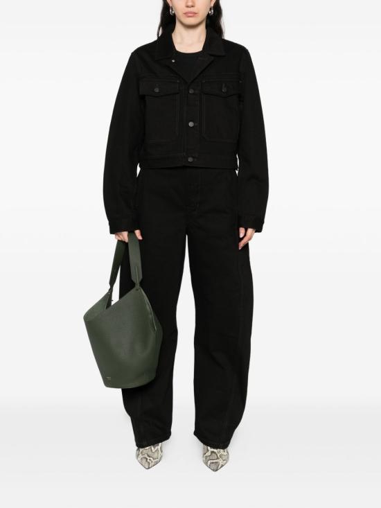 26SS 르메르 데님 팬츠 PA326D LD1055999 Black - LEMAIRE