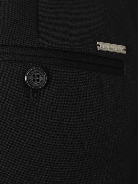 25FW 디스퀘어드2 숏팬츠 S71KB0757 900 Black - DSQUARED2