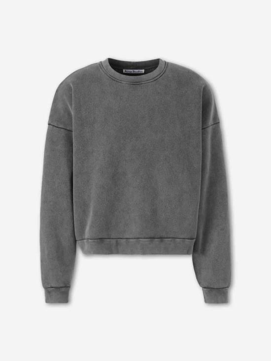 26SS 아크네 스튜디오 스웨터 CI0137 BM0FADED BLACK ANTRACITE GREY